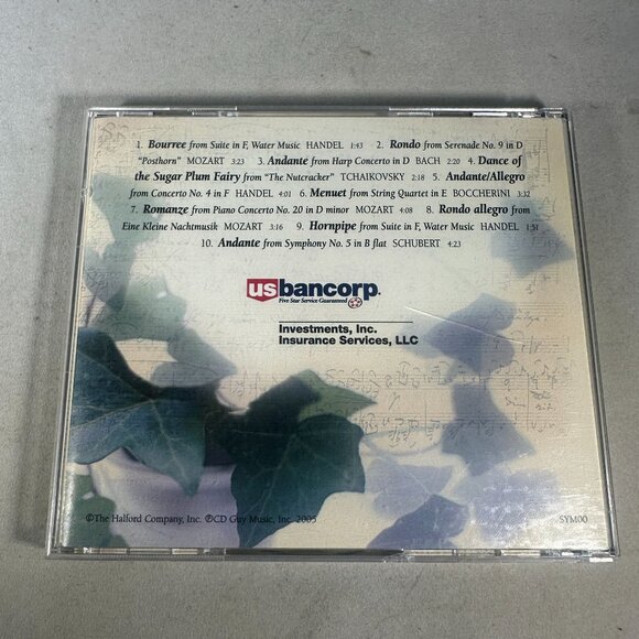 Symphony For The Seasons Volume Two Classical Music CD 2005 US Bancorp Promo - Picture 2 of 3
